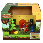 Equestrian Horse & Stable Set 9pcs