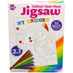 Colour Your Own Unicorn Jigsaw 100pcs