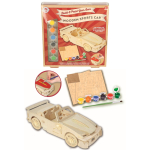 Make & Paint Your Own Wooden Sports Car