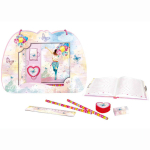 Girl with Balloons Stationery Box