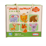 6 in a Box Jungle Animal Jigsaw Puzzles