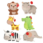 Soft Animal Cushion (6 asstd)