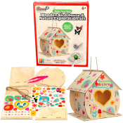 Make Your Own Wooden Bird Hotel Exploration Set