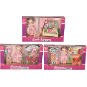 Jessica Mini Teen 15cm Play Set (3 asstd)