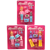 Amelia Teen Pet Play Set 15cm (2 asstd)