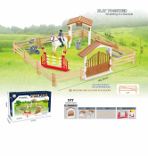 Horse Equestrian Scene Set