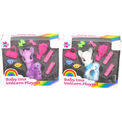 Baby Una Unicorn Play Set (2 asstd)