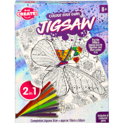 Colour Your Own Butterfly Jigsaw 500pcs