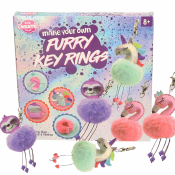 Make Your Own Furry Key Rings