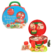 Christmas Play Food Set in Case