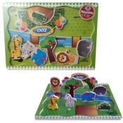 Wooden 3D Safari Puzzle
