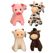 Soft Farm Animal 28cm (4 asstd)