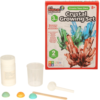 Create Your Own Crystal Growing Set 3pcs