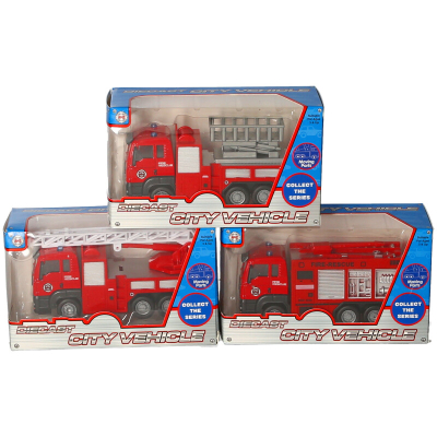 Diecast Fire Engine (3 asstd)