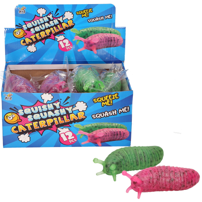 Squishy Squashy Caterpillar in CDU (2 asstd)