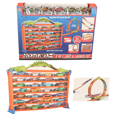 3 in 1 Loop & Launcher Car Set