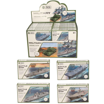 Model Battleship Kit (4 asstd) in CDU
