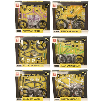 Alloy Model Bike Kit 1:8 (6 asstd)