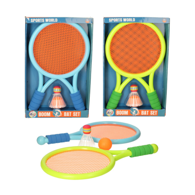 Racket Set with Ball & Shuttlecock (2 asstd)