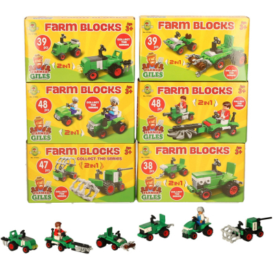 Farm Blocks 2 in 1 (2 asstd)