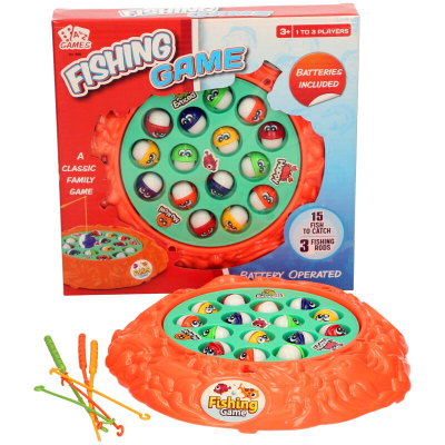 Fishing Game Battery Operated (Includes Batteries)