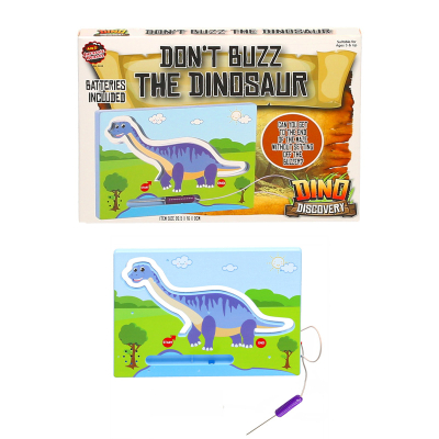 Dinosaur Buzz Wire Game Battery Operated (Includes Batteries)