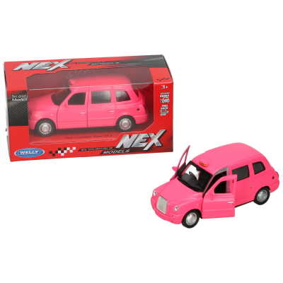 Diecast Welly Pink Austin TX2 London Taxi