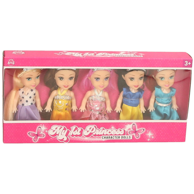 Character Mini Dolls 5pcs (10cm)