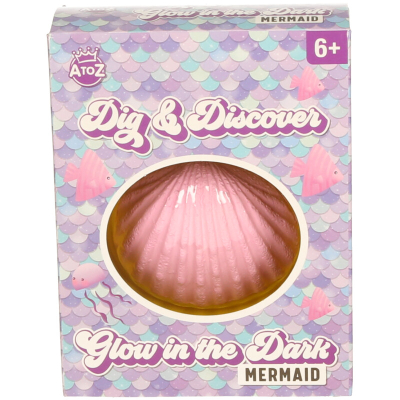 Dig & Discover Glow in the Dark Mermaid