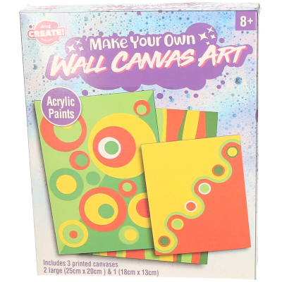 Paint Your Own Art Murals (3pcs)
