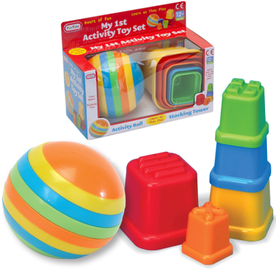 My 1st Stacking & Rolling Activity Toy Set