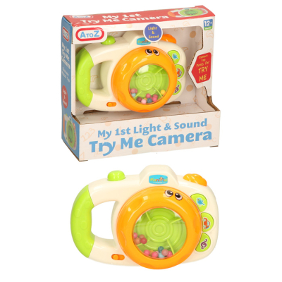 Light & Sound Try Me Camera