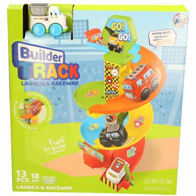 Builder Track with 4 Vehicles