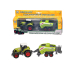 Diecast Farm Tractor & Trailer (4 asstd)