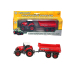 Diecast Farm Tractor & Trailer (4 asstd)