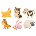 6 in a Box Farm Animals Jigsaw Puzzles 6 in a Box Farm Animals Jigsaw Puzzles